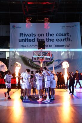 Türk Telekom COP31 Mesajını  Avrupa Basketbol Sahnesine Taşıdı:  Yarına Sözümüz Var 