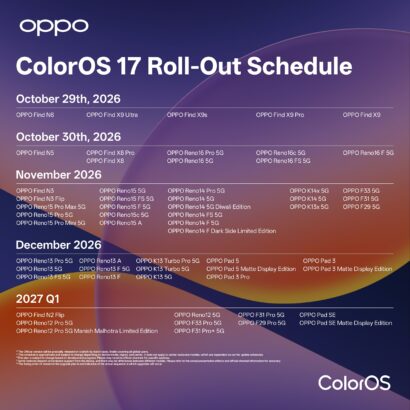 OPPO, ColorOS 17’yi Küresel Pazarda Duyurdu: Kusursuz Akıcılık, Yapay Zekâ ile Bütünleşen Deneyim