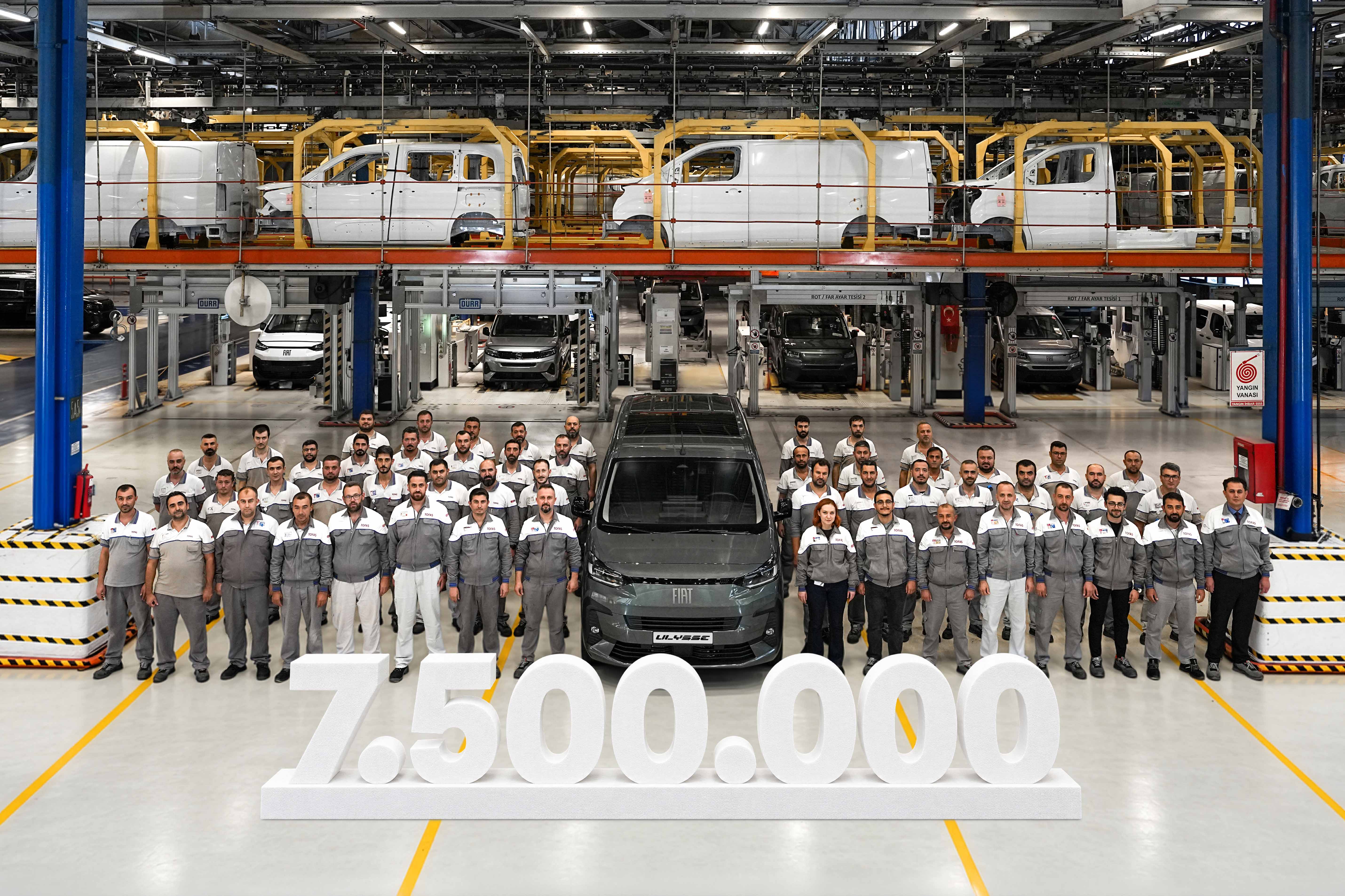Tofaş, 7,5 Milyonuncu Aracını Üretti!