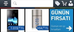 GittiGidiyor Android Surumu Gorsel manset