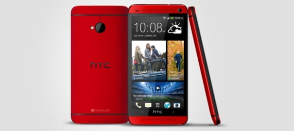 HTC One Kırmızı manset