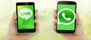 Whatsapp Tehlikede! 23 LINE vs WhatsApp