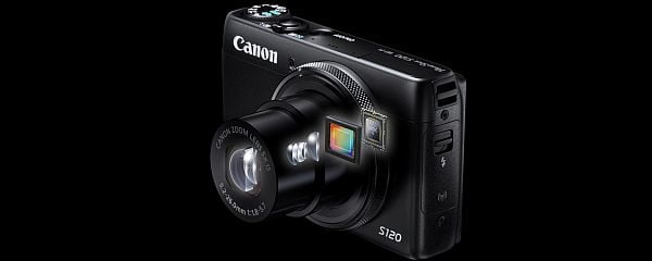 PowerShot S120 lens sensor digic Perspective TECHNICAL