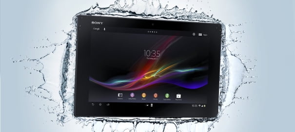 Sony Xperia Tablet Z giris