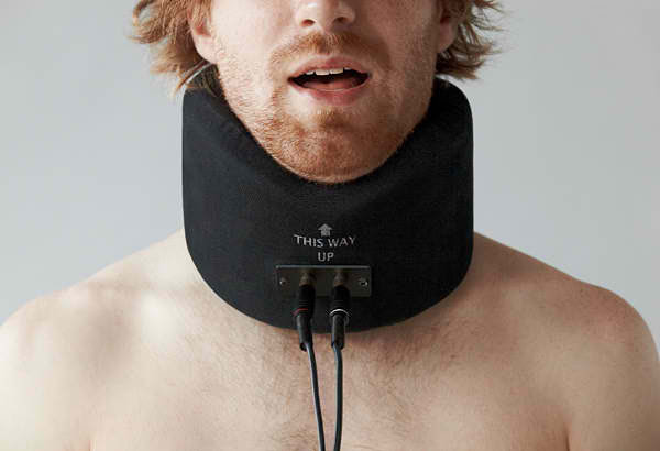 human speaker collar by nic wallenberg