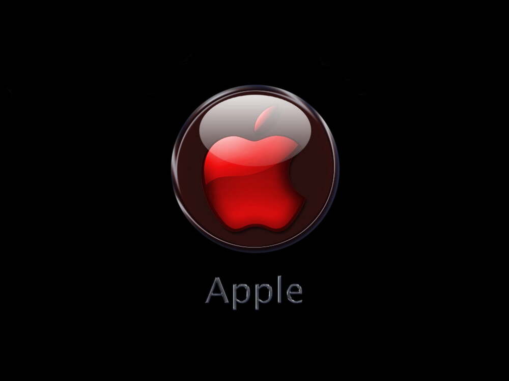 red apple logo