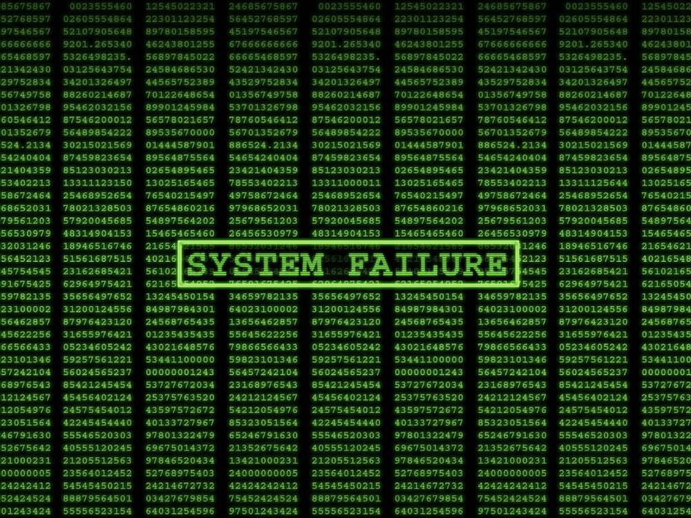system failure
